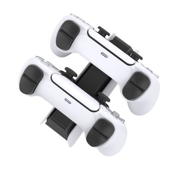 Док-станция для зарядного устройства с 2 накладками DualSense для PS5