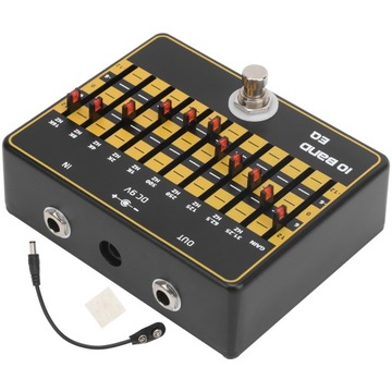 Efekty gitarowe 10-pasmowy suwak korektora Modulacja harmonicznych