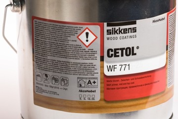 SIKKENS CETOL WF 771 3л ПРОМЫВКА ДЛЯ ДЕРЕВА 73 ЦВЕТА