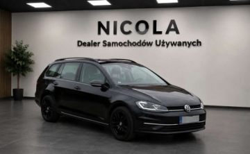 Volkswagen Golf VII Variant Facelifting 1.6 TDI-CR DPF BMT 115KM 2019 Volkswagen Golf AUTOMAT DSG Bezwypadkowy Full Led 1.6 Diesel 116KM