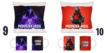 НАБОР ПОДУШЕК-КРУЖЕК FORTNITE подарок + ИМЯ