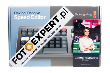 Blackmagic DaVinci Resolve Speed Editor Studio