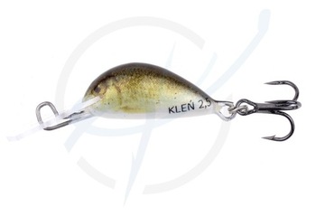 Kleń - 2.5cm/2.5g/010 S - Tonący - Bonito - Wobler