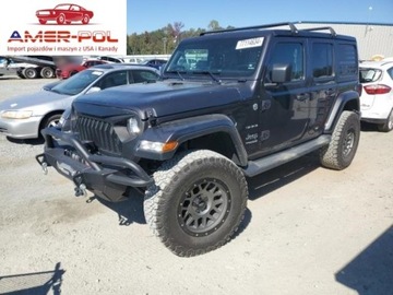 Jeep 2019 Jeep Wrangler 2019r., Unlimited, od ubezpieczalni 2.0 Benzyna 270KM