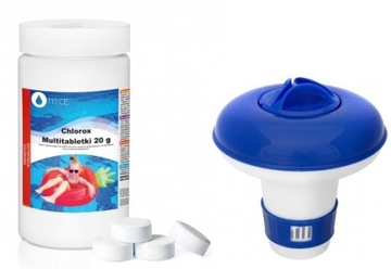 CHLOR DO BASENU TABLETKI 20g 1kg + BOJKA