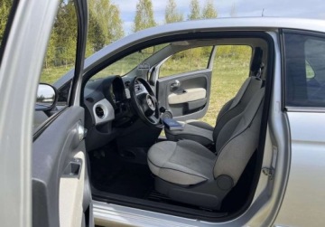 Fiat 500 II Hatchback 3d 1.2 69KM 2009 Fiat 500 KLIMATYZACJA, panorama, ZAERO KOROZJI udokumentowany przebieg,, zdjęcie 4