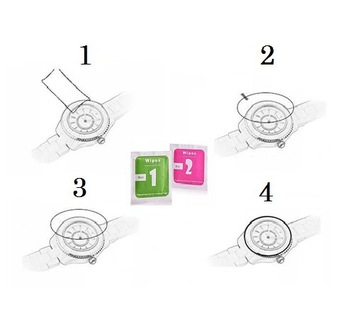 2 закаленных стекла 9H для Garmin Forerunner 955/955 Solar