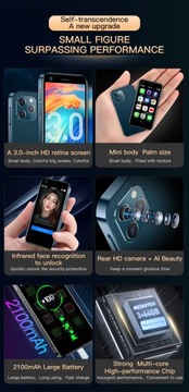 Soyes XS12 Mini 4G Smartfon Dual Sim Google