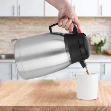 Termos Bedee) Unbreakable 1,5 l srebrny