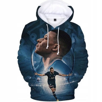 СВИТШОТ KYLIAN MBAPPE 3D ДИЗАЙН ВСЕХ РАЗМЕРОВ