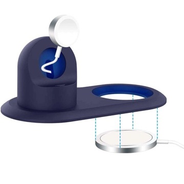 UCHWYT STOJAK 2w1 DO MAG SAFE DO APPLE WATCH IPHONE
