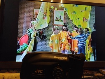 Kamera JVC GR-A280 , VHS-C PIĘKNY STAN, SPRAWNA.