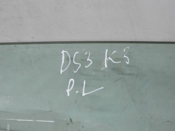 CITROEN DS3 09-14 SKLO (OKNO) DVEŘE LEVÝ PŘEDNÍ NR 0