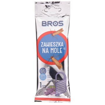 BROS ZAWIESZKA NA MOLE PREPARAT LAWENDOWY ZAPACH