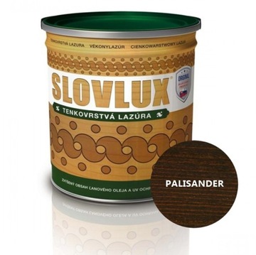 Impregnat do ogrodzenia drewnianego lazura ochronna PALISANDER; 2,5 L
