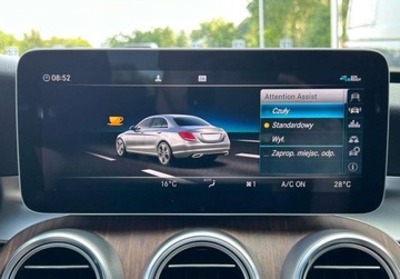 Mercedes Klasa C W205 Kabriolet Facelifting 1.5 200 184KM 2019 Mercedes-Benz Klasa C Kamera 360, Podgrzewane fotele, Tempomat, Salon PL,, zdjęcie 31