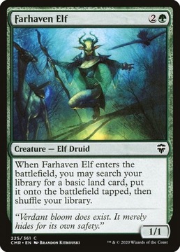 MtG: Farhaven Elf (CMR)