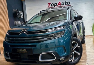 Citroen C5 Aircross I SUV 1.5 BlueHDI 131KM 2019 Citroen C5 Aircross 1.5BlueHDI 130KM virtual cockpit BEZWYPADKOWY gwaran