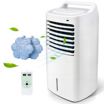 PRZENOŚNY KLIMATOR KLIMATYZER WIATRAK WENTYLATOR WODNY + PILOT WKŁADY 60W