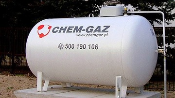 Zbiornik na gaz 2700 butla na GAZ PROPAN LPG NOWY