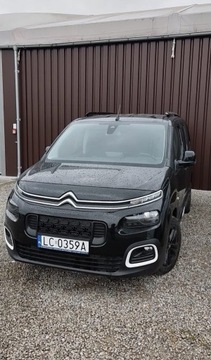 Citroen Berlingo III Osobowy M 1.5 BlueHDi 102KM 2020 Citroen Berlingo przewóz osoby na wózku rampa pfron, zdjęcie 9