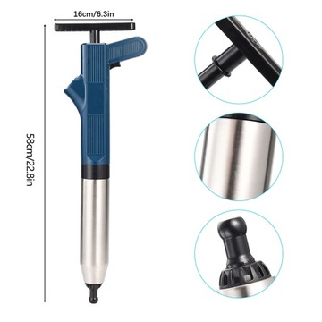 ODTYKACZ TOALET POMPA KONTROLNA DO UDRAŻNIANIA RUR KANALIZACJI