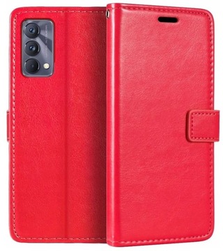 Etui Portfel Skóra do Realme GT Master Edition +SZKŁO HARTOWANE