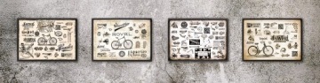 BIKE PARTS, плакат, № 2, старая реклама