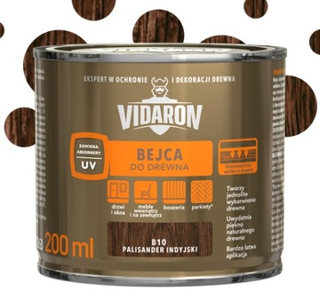 Vidaron bejca do drewna Palisander indyjski B10 0,2L