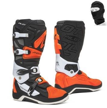 Buty cros quad Forma PILOT BLACK/ORANGE/WHITE 44
