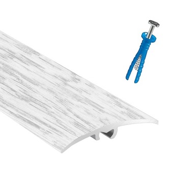 Listwa Progowa 30mm ALUMINIOWA wciskana SM1 Arbiton 93cm DĄB ŚNIEŻNY