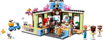 LEGO FRIENDS BLOCKS 42618 КАФЕ HEARTLAKE ДЛЯ ДЕВОЧКИ + СУМКА
