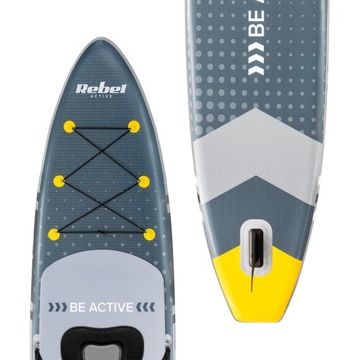 Доска REBEL ACTIVE SUP с сиденьем 350x81x15, комплект RBA4501