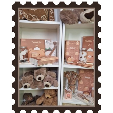 Блокнот Bear B5 Блокнот Bear Brown Pattern 1
