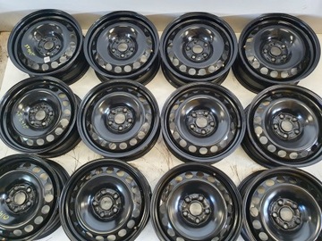 4× DISK OCELOVÝ VOLKSWAGEN OE PASSAT B6 B7 B8 SKODA SUPERB III 6.5" X 16" 5X112 ET 41