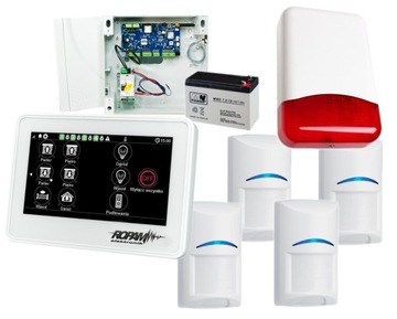 SYSTEM ALARMOWY DO DOMU BOSCH WI-FI SMS APLIKACJA