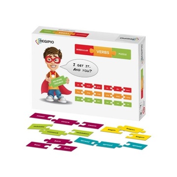 Puzzle Irregular Verbs. Regipio