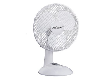 Wentylator biurkowy 30cm 50W MAESTRO MR904 biały