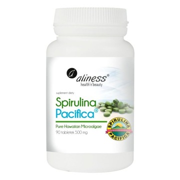 Aliness - Spirulina Hawajska Pacyfica - 90 tabletek