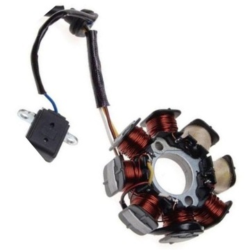 STATOR ISKROWNIK KPL BEZ KOŁA MAGN 4T 8 CEWEK