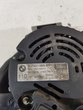ALTERNÁTOR 7521385 BMW E46 E87 E90 E91 1.8B N42B18AB
