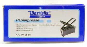 Ручной брикетировочный пресс Westfalia 979886