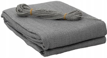 ЗАБОР ДЛЯ БАЛКОНА ПЭ КОВРИК ДЛЯ ЗАБОРА ДЛЯ ТЕРРАСЫ СЕРЫЙ 80x400