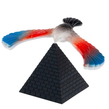 ВОЛШЕБНАЯ ПТИЦА, БАЛАНСИРУЮЩАЯСЯ НА ПИРАМИДЕ, АНТИГРАВИТАЦИОННАЯ ФИГУРКА, СБАЛАНСИРОВАННАЯ