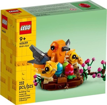 ЛЕГО БЛОКИ | 40639 ПТИЦЕВОЕ ГНЕЗДО SEASONAL CREATOR + БУМАЖНЫЙ СУМОК LEGO