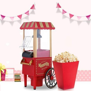 РЕТРО МАШИНА ДЛЯ ПОПКОРНА БЕЗ ЖИРНОГО УСТРОЙСТВА МАШИНЫ ДЛЯ ПОПКОРНА