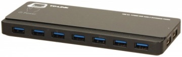 7-портовый концентратор USB 3.0 с двумя портами для зарядки