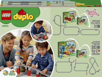LEGO DUPLO 10872 Железнодорожные пути и виадук