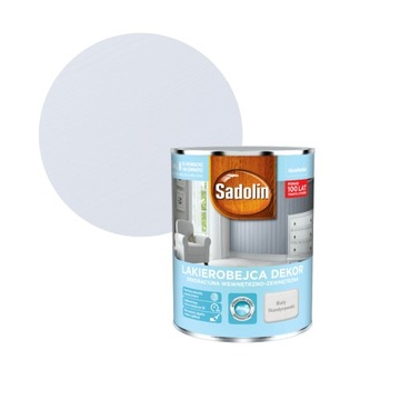SADOLIN LAKIEROBEJCA DEKOR BIAŁY SKANDYNAWSKI 1L