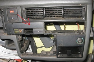 VW T4 96-98 zaślepka w deskę rozdzielczą długa